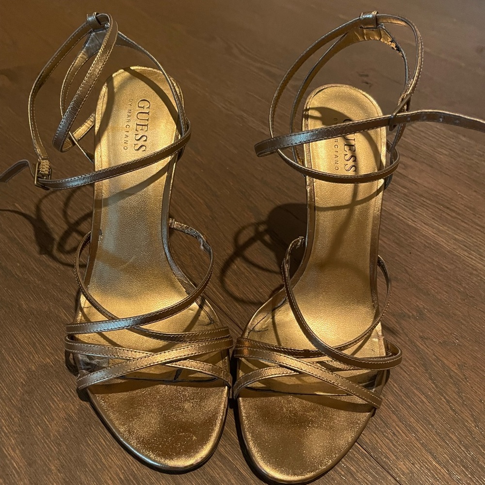 Guess strappy sandals. 7.5M